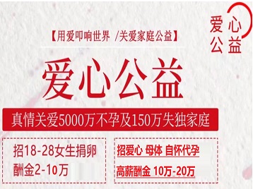 赤壁捐卵助孕生子 爱心志愿者招募